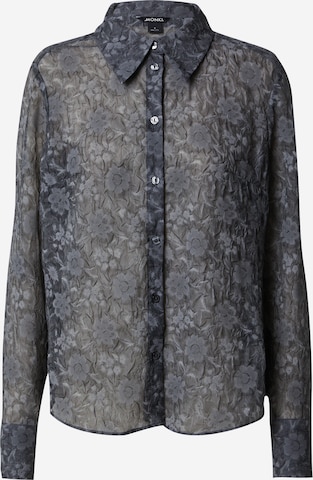 Monki Blouse in Zwart: voorkant