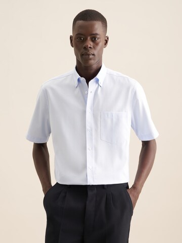 SEIDENSTICKER Comfort fit Business shirt in Blue