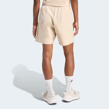 ADIDAS SPORTSWEAR Regular Workout Pants in Beige