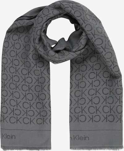 Calvin Klein Schal in grau / schwarz, Produktansicht