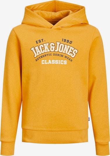 Jack & Jones Junior Sportisks džemperis, krāsa - dzeltens, Preces skats