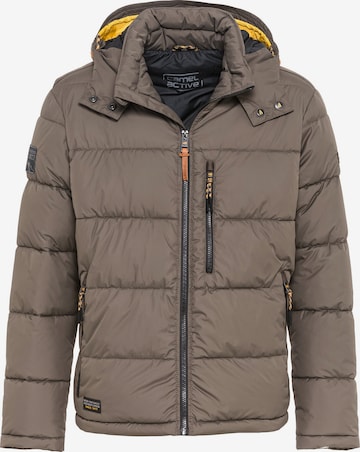 CAMEL ACTIVE Winter Jacket in Brown: front