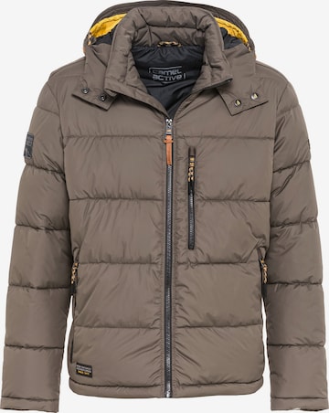 CAMEL ACTIVE Winterjas in Bruin: voorkant