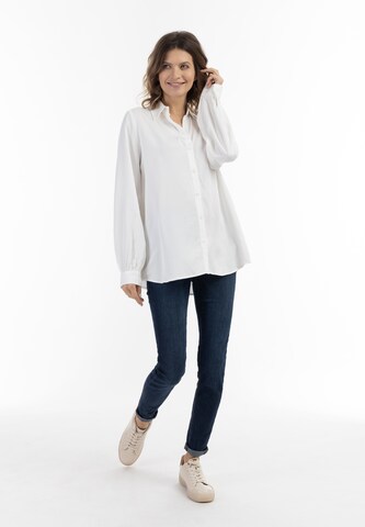 Camicia da donna di usha BLUE LABEL in bianco