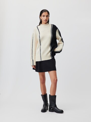 LeGer by Lena Gercke Pullover 'Saskia' in Weiß