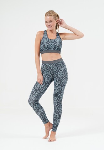 Athlecia Bustier Sport-BH 'FELIX W Sports Bra' in Blau