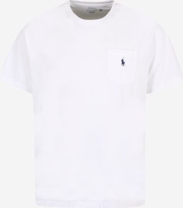 Polo Ralph Lauren Big & Tall T-shirt i vit: framsida