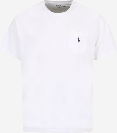 Polo Ralph Lauren Big & Tall T-Shirt en bleu marine / blanc, Vue avec produit