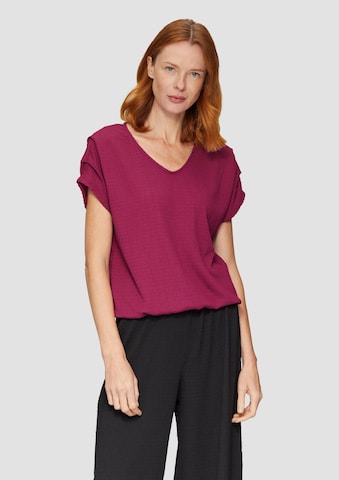 T-shirt s.Oliver en rose : devant