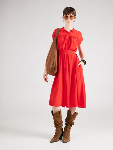 King Louie Shirt dress 'Amy' in Red