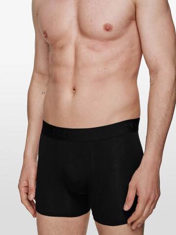 Phil & Co. Berlin Boxershorts ' Retropants ' in Zwart: voorkant