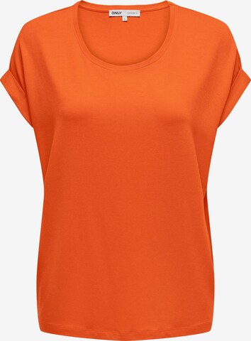 ONLY Shirt 'MOSTER' in Orange: front