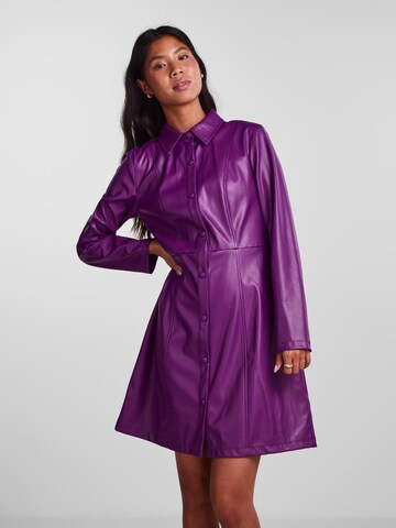 PIECES Shirt dress 'Anette' in Purple: front