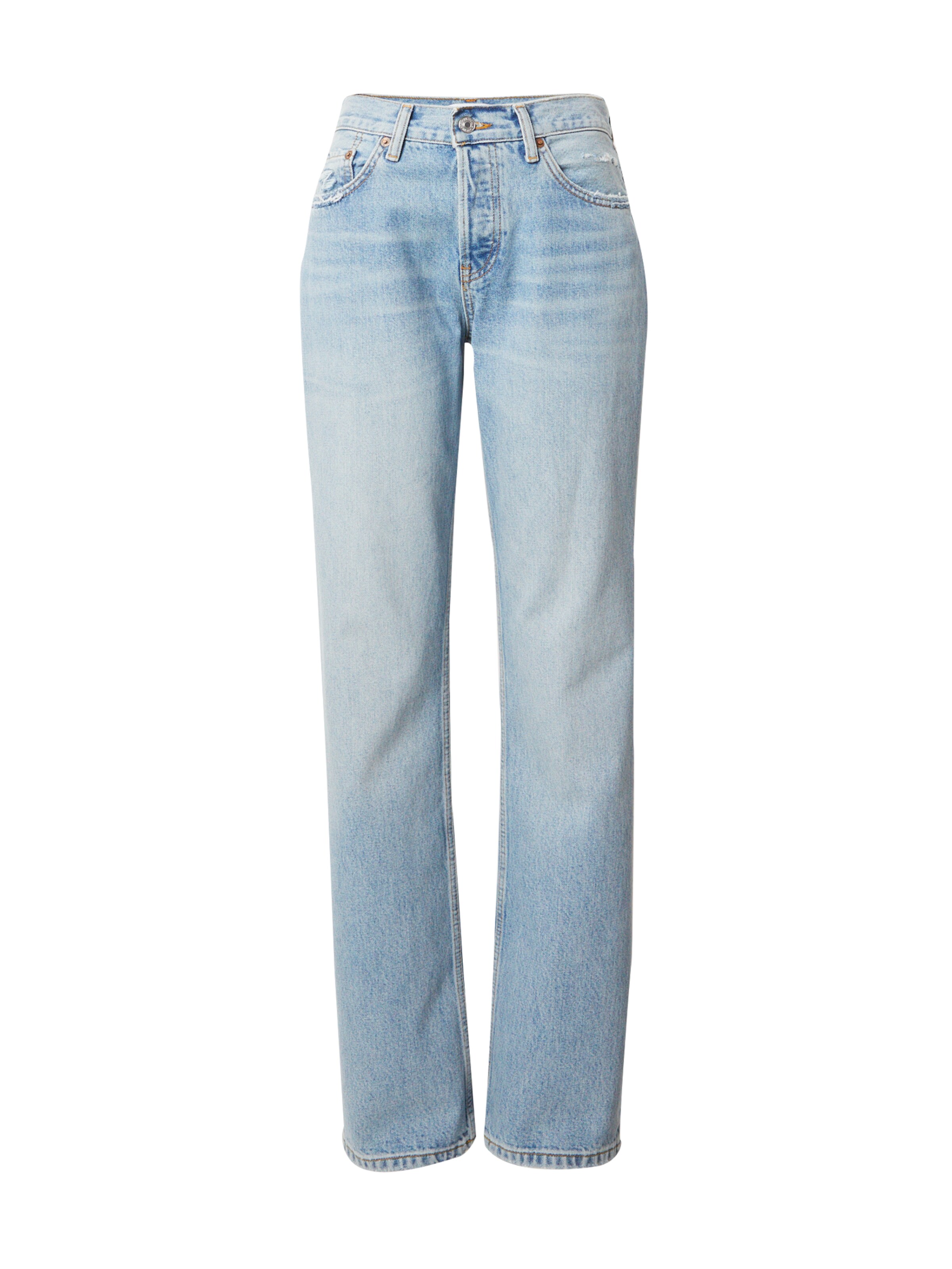 RE/DONE - Regular Calças de ganga em azul: frente