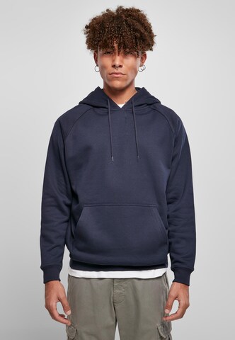Urban Classics Sweatshirt in Blue: front