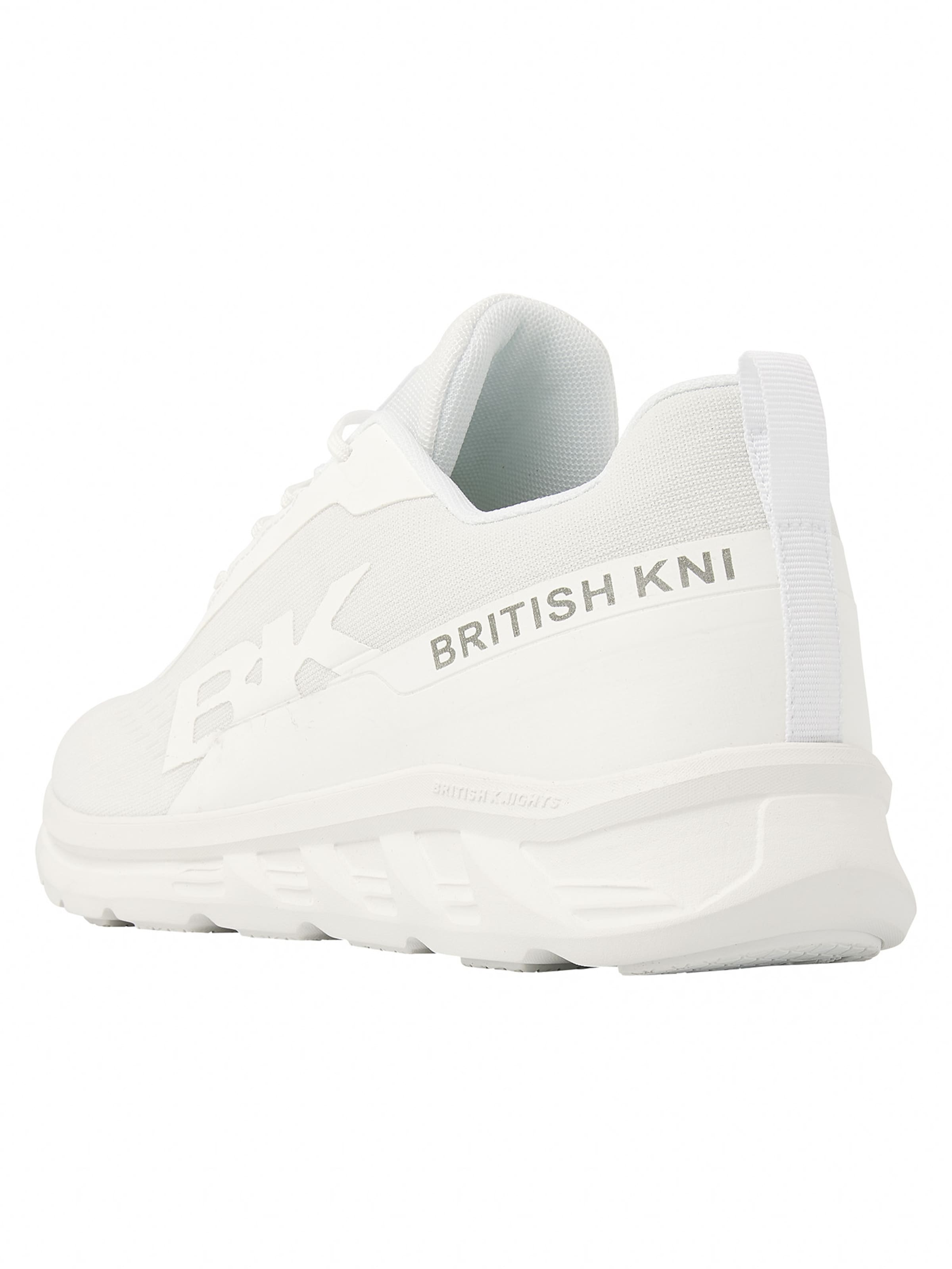 Baskets basses 'Luxon' BRITISH KNIGHTS en blanc