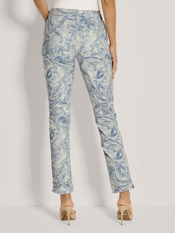 Effilé Pantalon MADELEINE en bleu