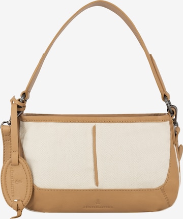 DreiMaster Maritim - Bolso de hombro en beige: frente