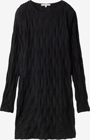 TOM TAILOR DENIMHaljina - crna boja: prednji dio