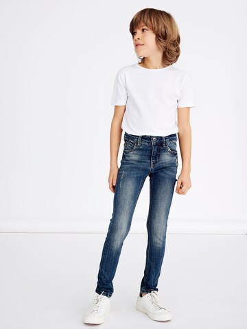 NAME IT Slimfit Jeans 'Pete' i blå