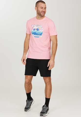 Cruz Shirt 'Beachlife' in Roze