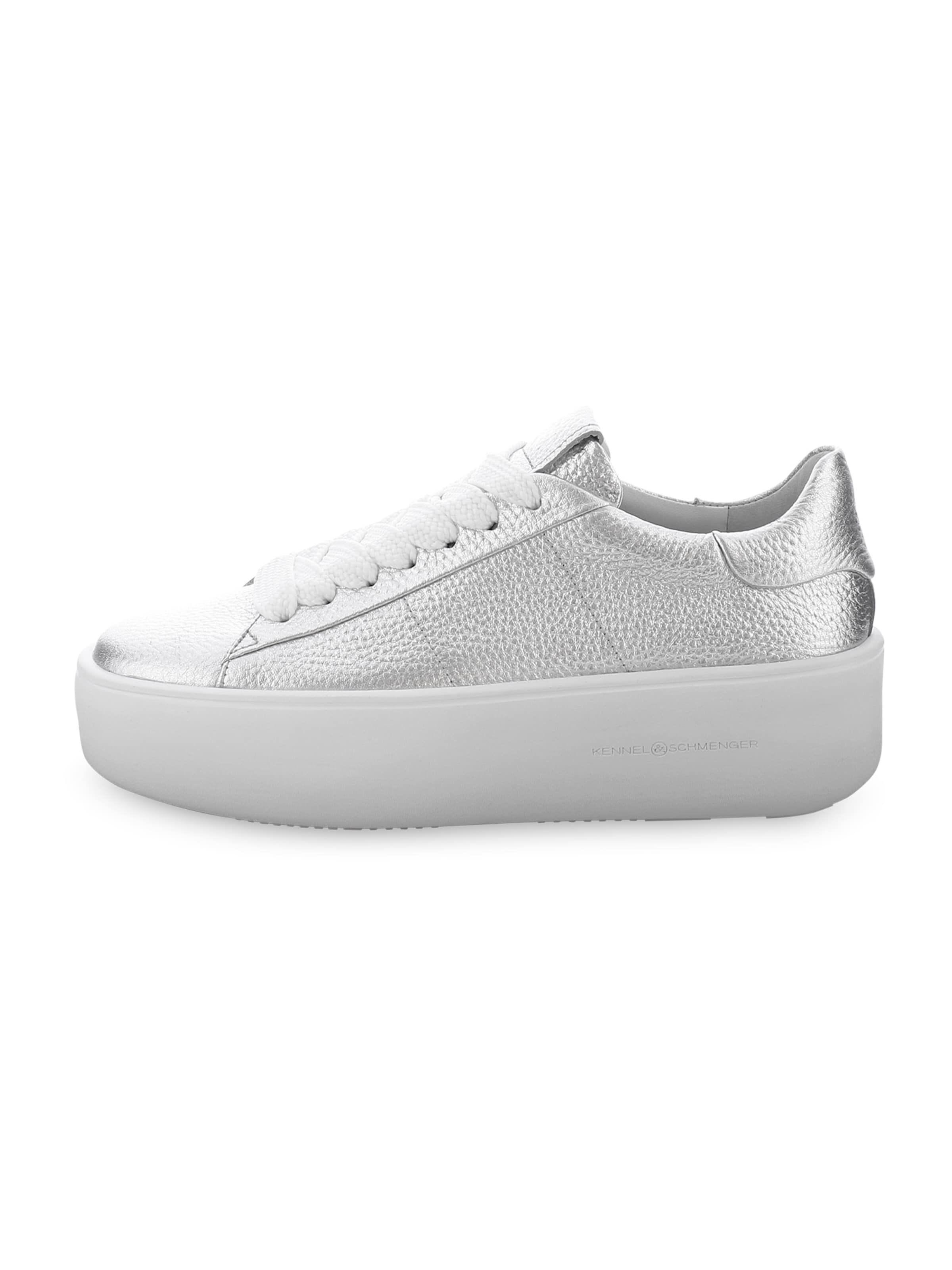 Kennel & Schmenger Sneaker in Silber: Vorderseite