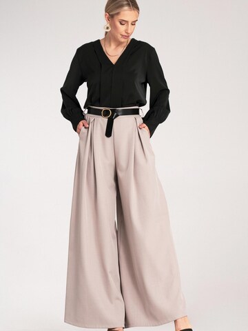 Loosefit Pantaloni 'M1134' di Figl in beige