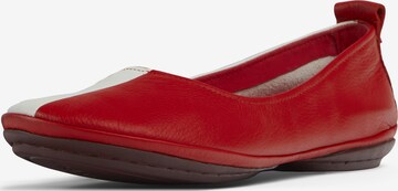 CAMPER Ballerina 'Casi Myra Twins' in Rood: voorkant