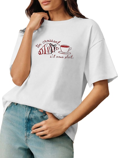 GORHEY Shirt in S/Regular in de kleur Wit, Productweergave