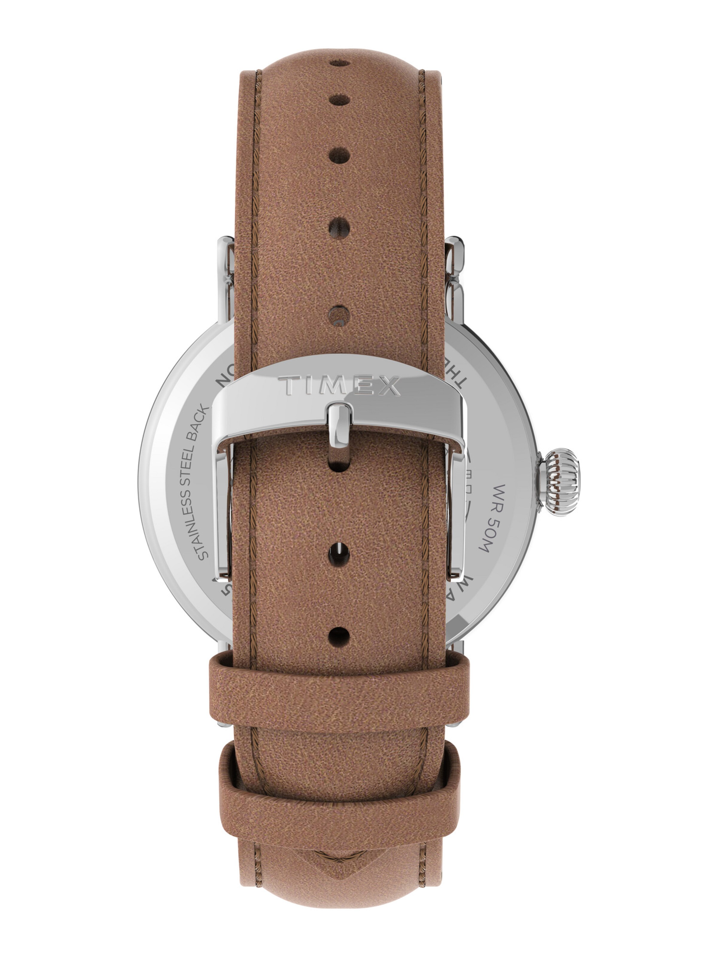 TIMEX Analoguhr  'Standard Essential' in Braun