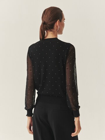 TATUUM Свитер 'MESHY' в Черный