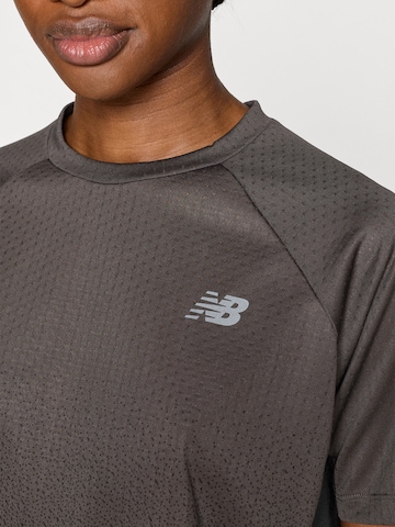new balance - Camiseta funcional en negro