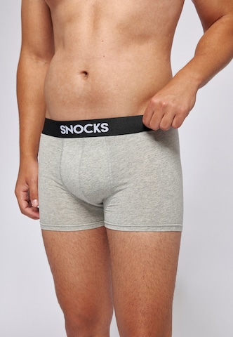 SNOCKS Boxershorts in Grau