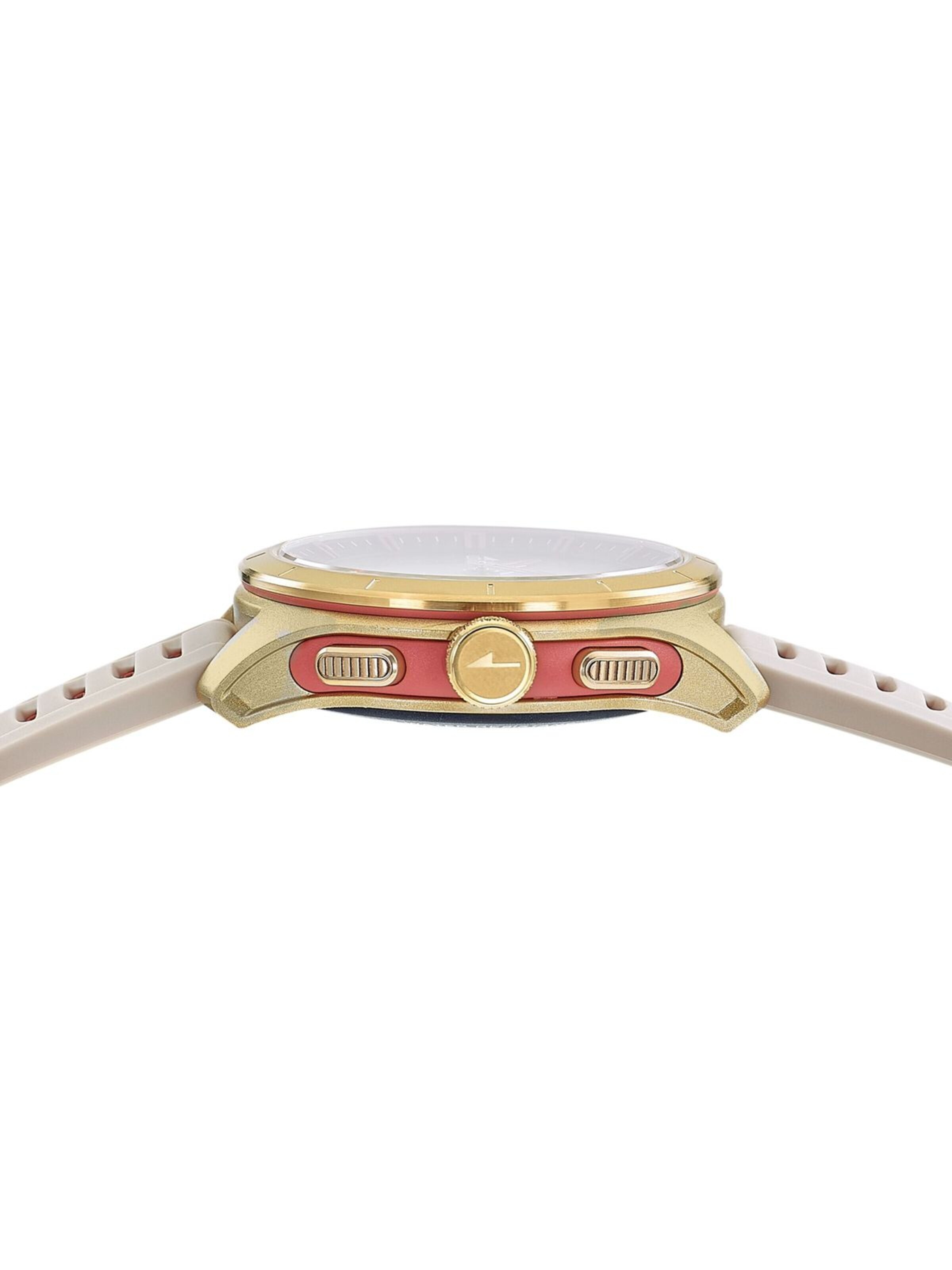 Montre digitale Lotus en beige