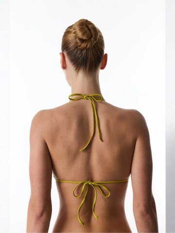 Penti Trójkąt Góra bikini 'Bikinioberteile' w kolorze zielony