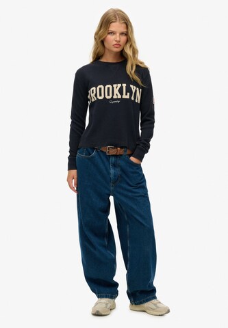Superdry Shirt 'Athletic Essential' in Blau
