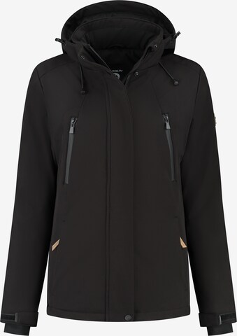 Travelin Winter Jacket 'Lena' in Black: front