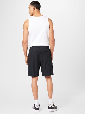 Nike Sportswear Широка кройка Карго панталон в черно