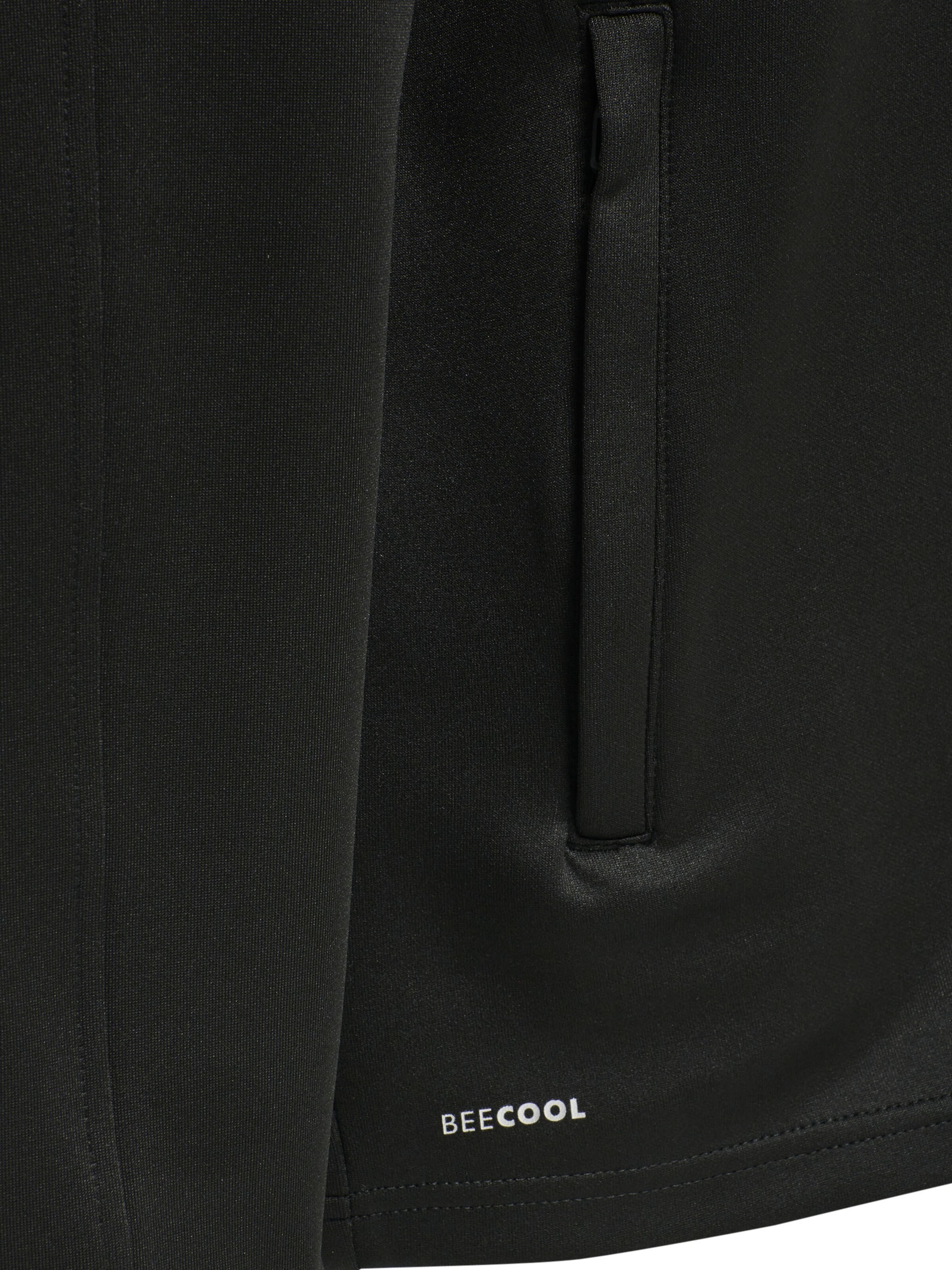 Hummel Sports sweat jacket in Black