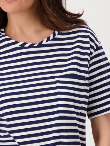 T-shirt monari en bleu