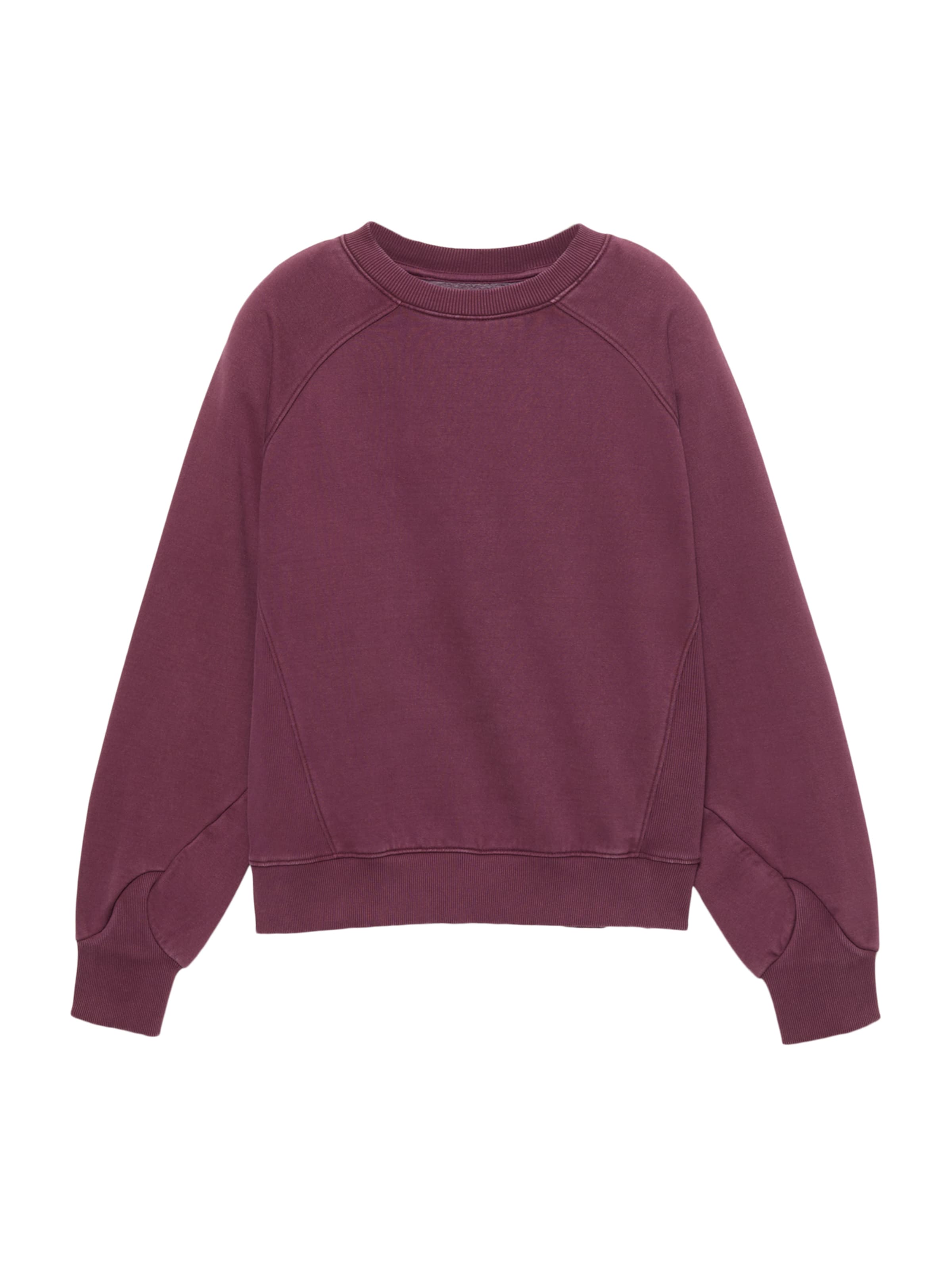 Pull&Bear Суичър в лилав: отпред