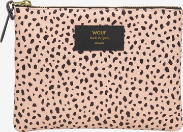 Wouf Cosmetic Bag in Pink: front