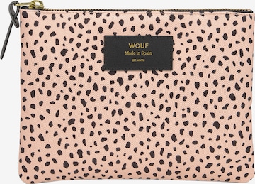 Wouf Cosmetic Bag in Pink: front