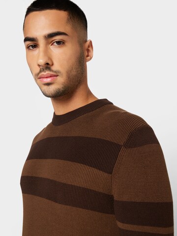 BOSS Orange Sweater 'Kastory' in Brown