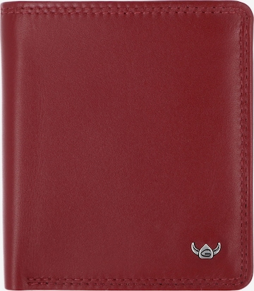 Porte-monnaies 'Polo' GOLDEN HEAD en rouge : devant