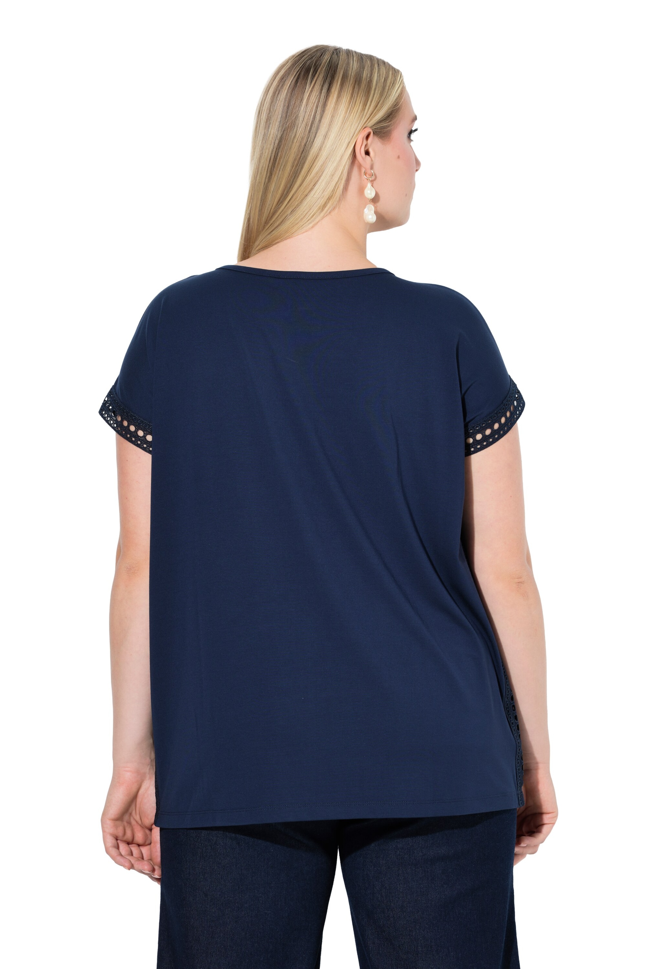 Ulla Popken - Camiseta en azul
