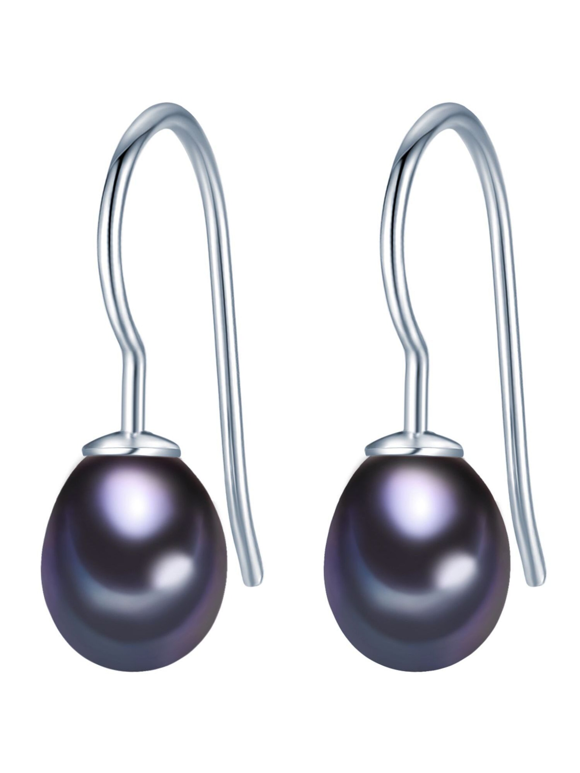 Orecchini di Valero Pearls in argento: frontale