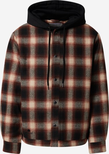 Sinned x ABOUT YOU Between-season jacket in Beige / Brown / Dark red / Black, Item view