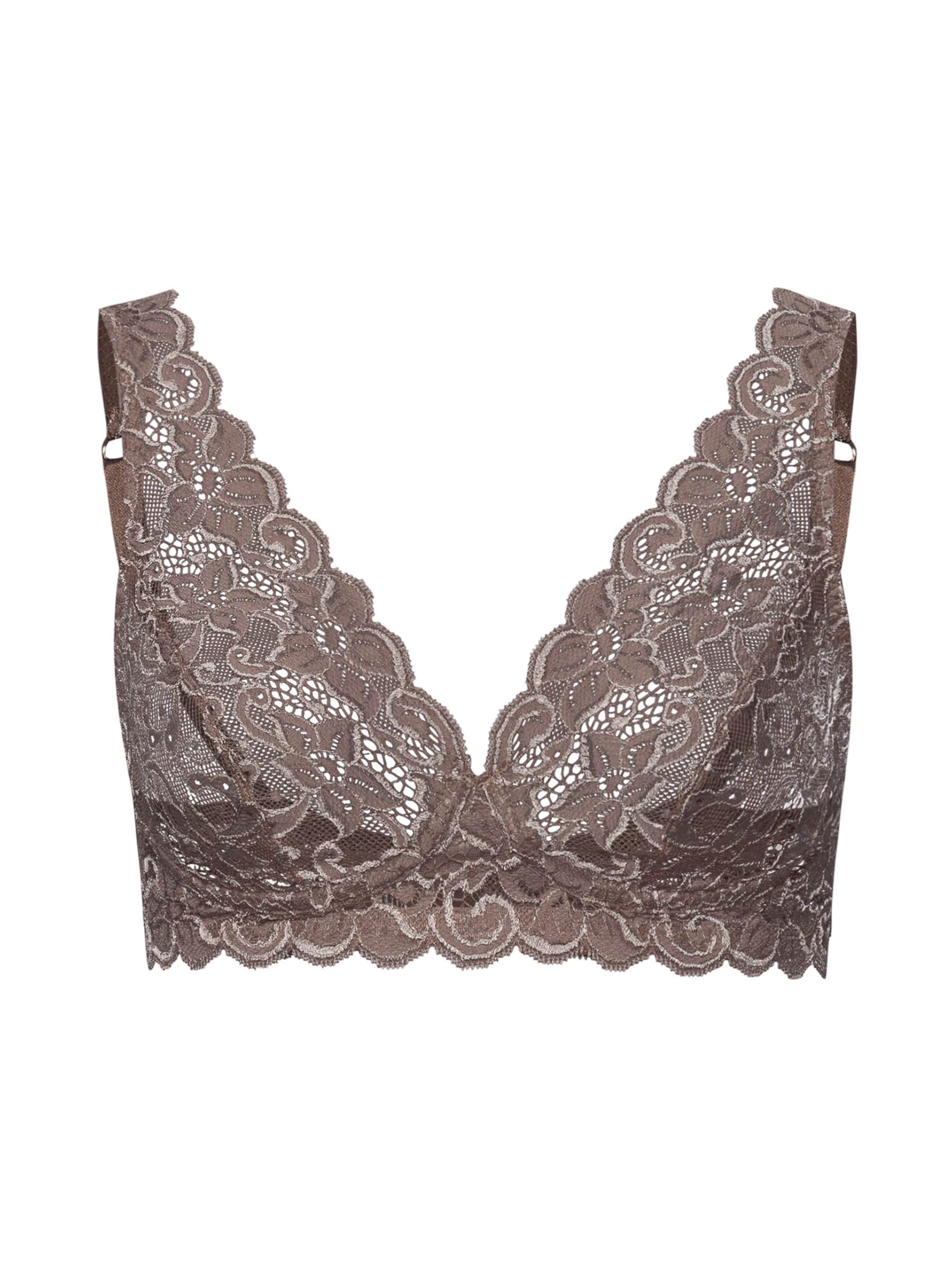 Hanro - Soutien 'Moments' em cinzento: frente