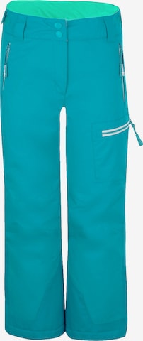 TROLLKIDS Спортивные штаны 'Hallingdal' в Зеленый: спереди